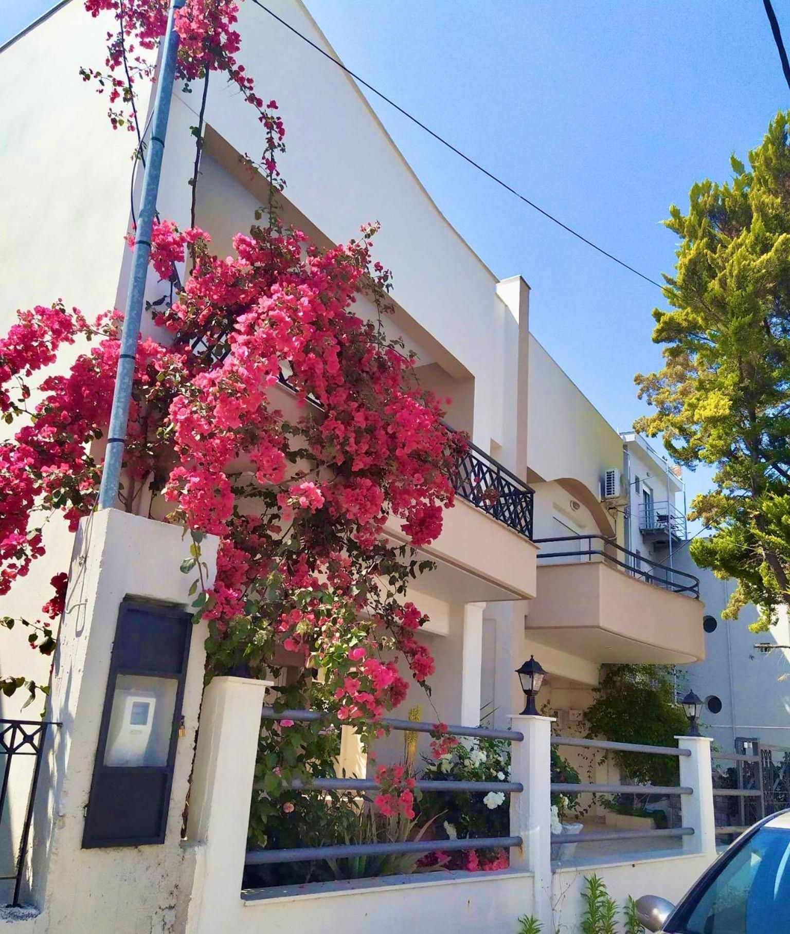 Seaside Villa For 6 People - Alykes Beach Dhimini Buitenkant foto