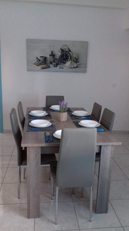 Seaside Villa For 6 People - Alykes Beach Dhimini Buitenkant foto