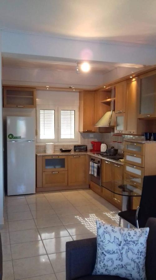 Seaside Villa For 6 People - Alykes Beach Dhimini Buitenkant foto